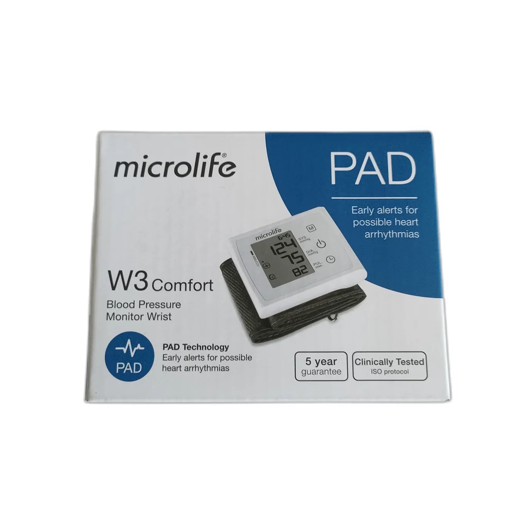 Microlife W3 Comfort Blood Pressure Monitor Wrist Not available - SUKHA PHARMACY