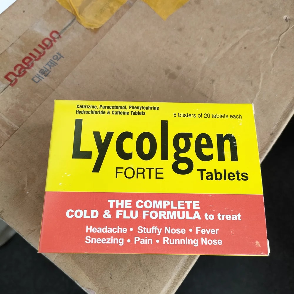 Lycolgen Forte 5 mg / 500 mg / 10 mg / 30 mg - LEAN LEAN PHARMACY