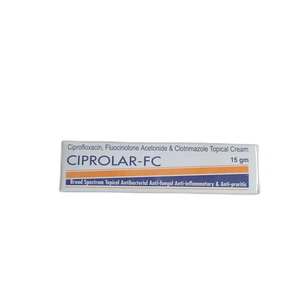 Ciprolar-FC Topical Cream 15 g - SUKHA PHARMACY