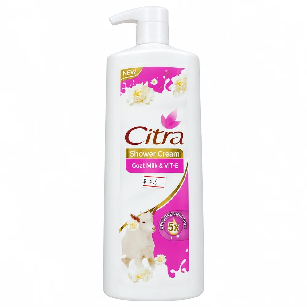 Citra Shower Cream (Goat Milk & Vit-E) - Pharmacy Krech hong
