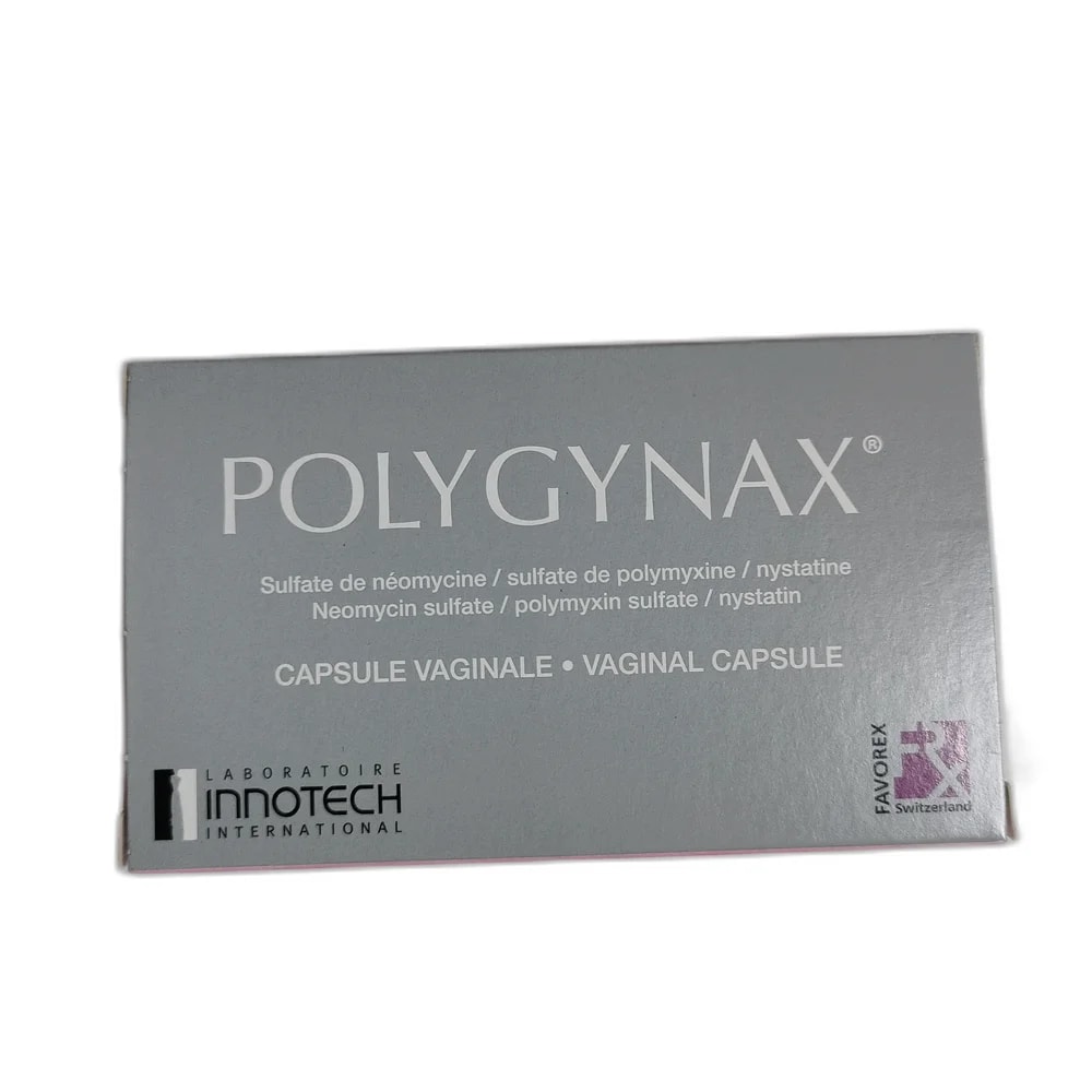 Polygynax Neomycin sulfate 35000 IU / Polymyxin B sulfate 35000 IU / Nystatin 100000 IU - PHARMACIE PORNLEU PICH