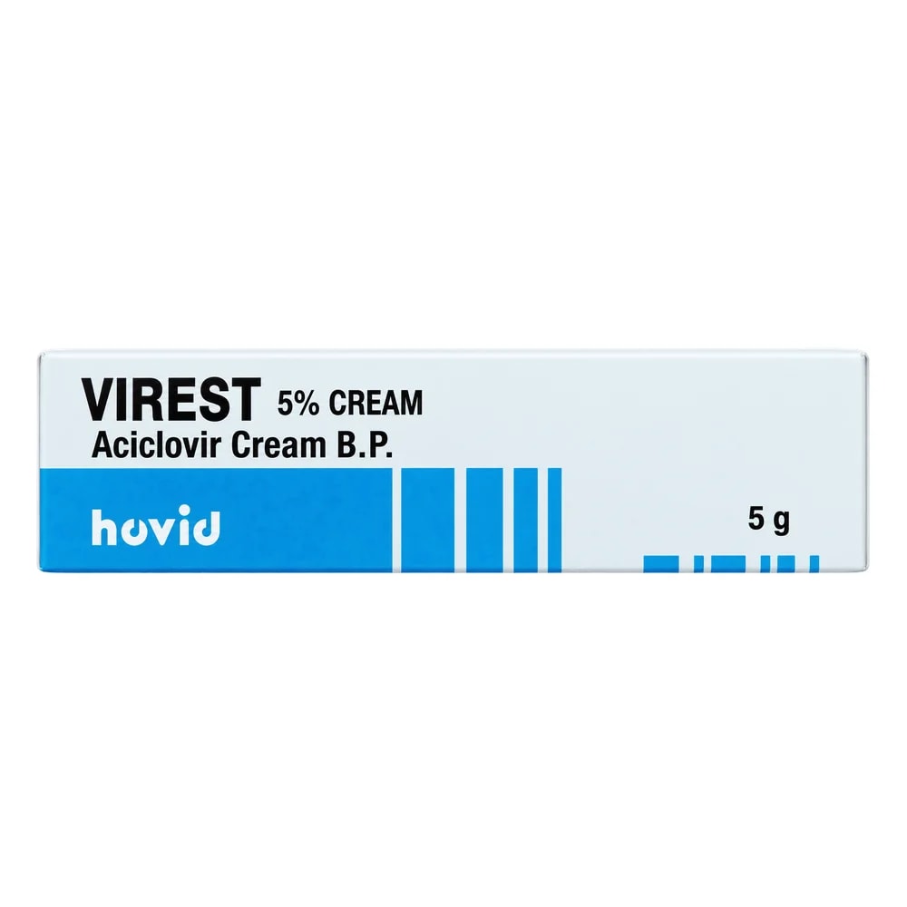 Virest 5% Cream 5 g - Pharmacy Krech hong