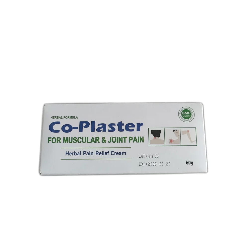 Co-Plaster Herbal Pain Relief Cream 60 g - SUKHA PHARMACY