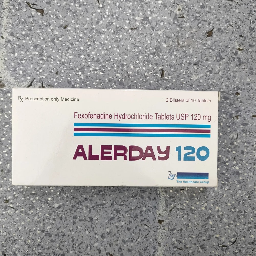 Alerday 120 120 mg - Depot De Pharmacie "A" Kim Houy
