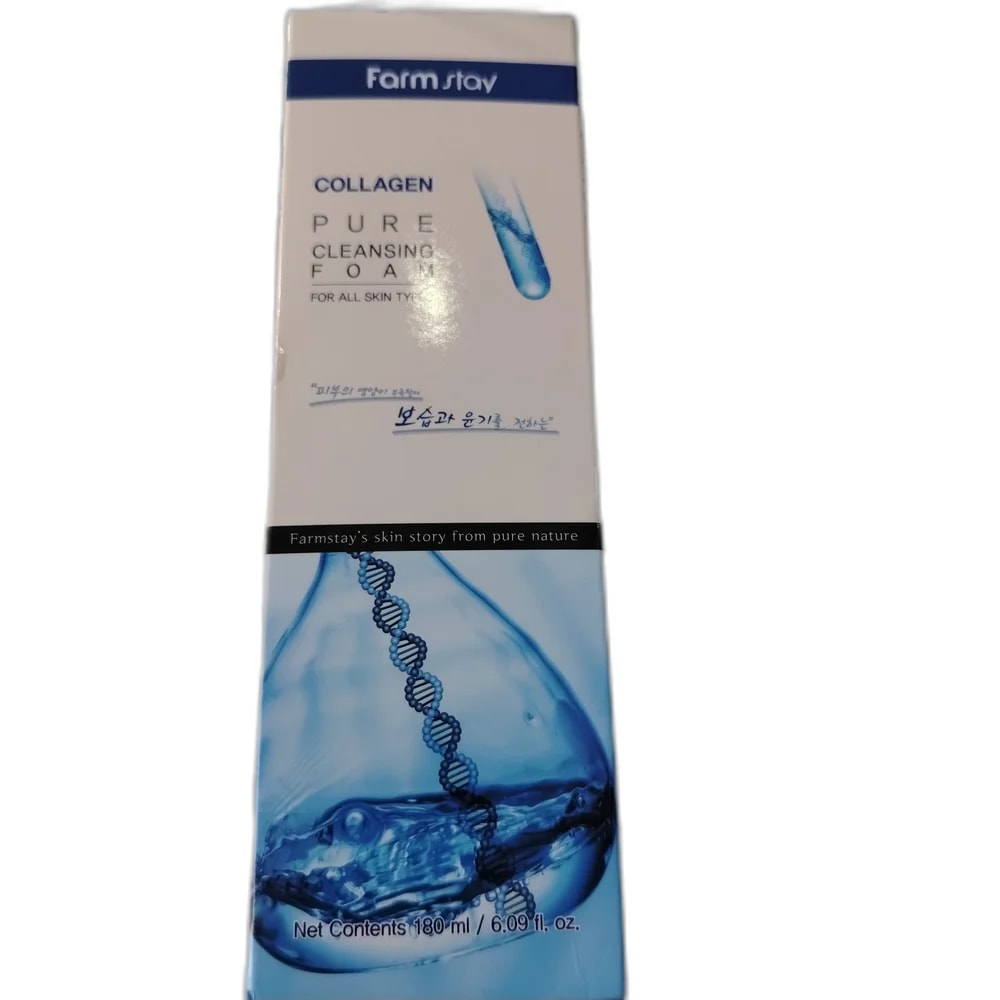Farm Stay Collagen Cleansing Foam 180 ml - PHARMA ASSIST PHARMACY