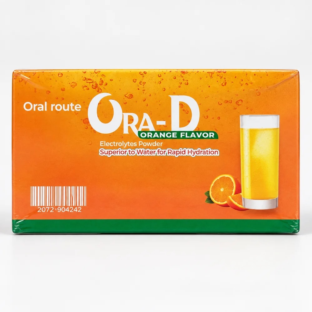 Ora-D Orange flavour; 25 g sachet - PHARMCY ARUN REAS
