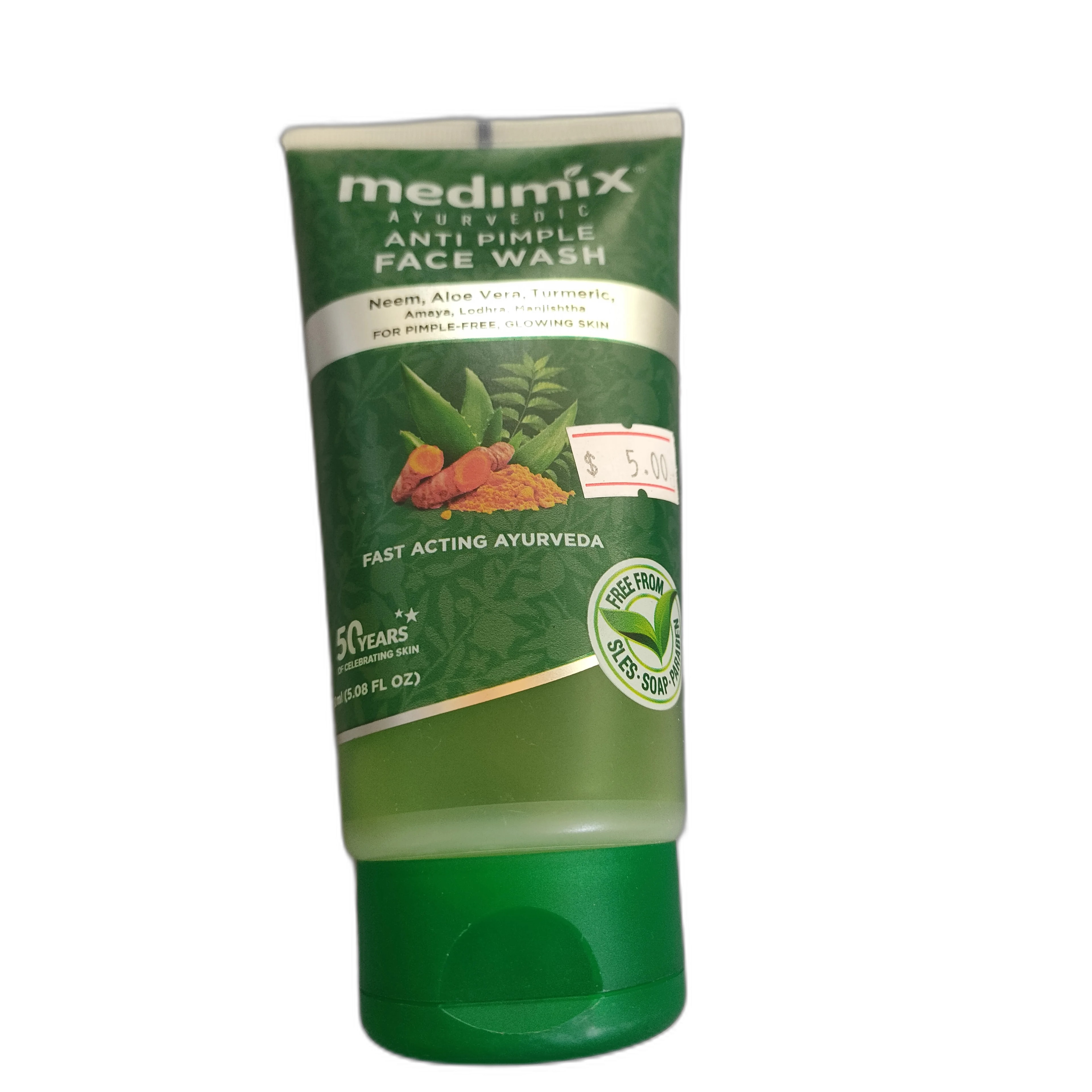 Medimix Ayurvedic Anti Pimple Face Wash Not available - PRONETH PHARMA PHARMACY