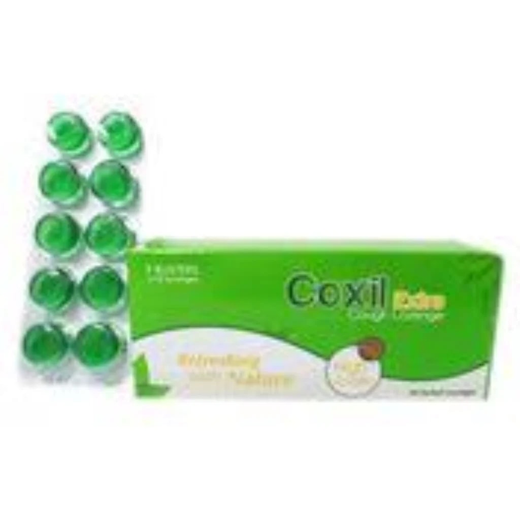 Coxil Extra Cough Lozenge Per lozenge: see ingredients panel - Depot De Pharmacie "A" Kim Houy