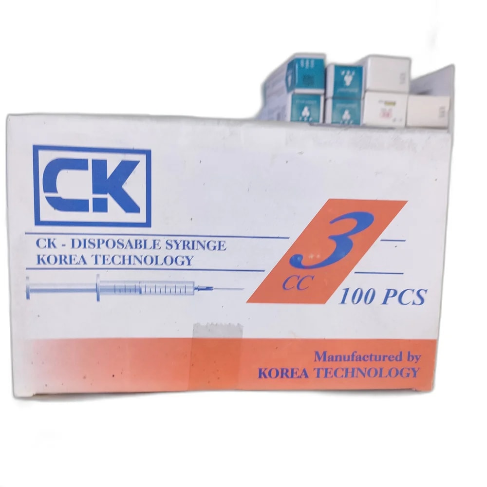 CK Disposable Syringe 3 cc - PHARMACIE PORNLEU PICH