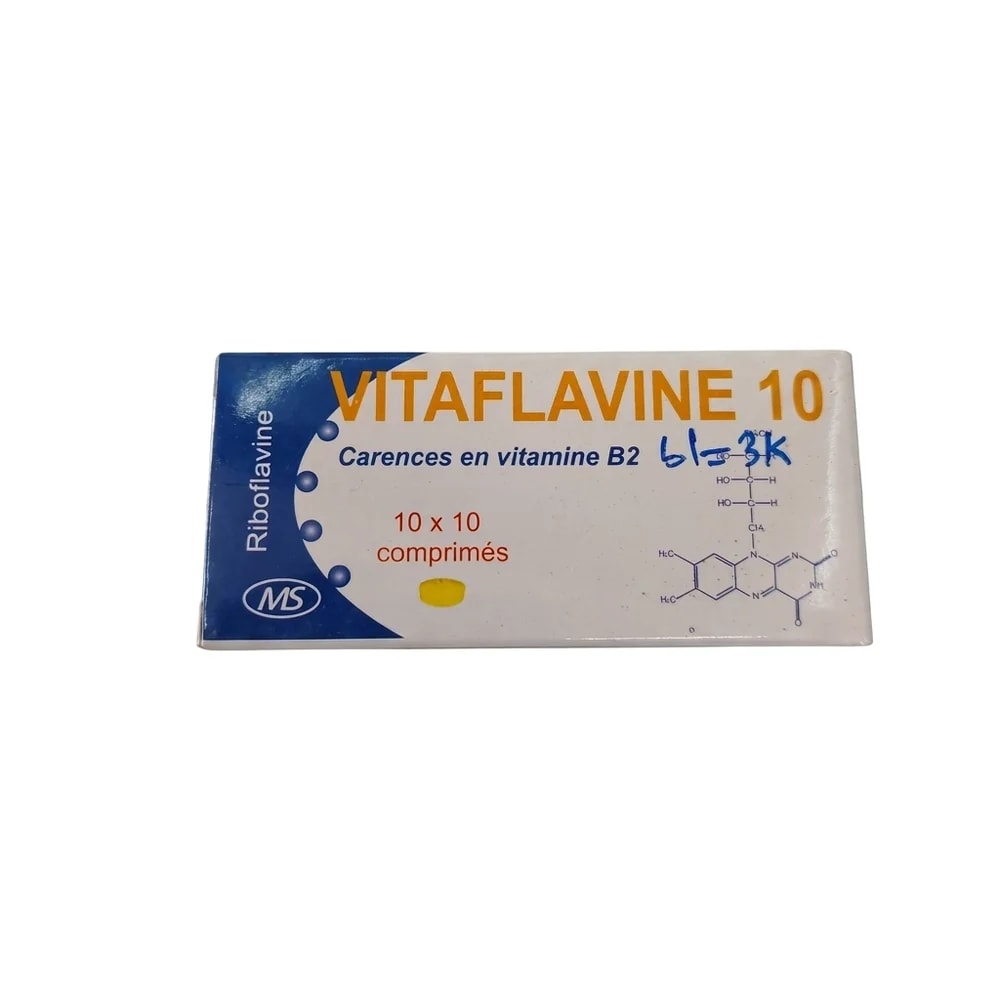 Vitaflavine Riboflavin 10 mg per tablet - Reachiny Pharmacy