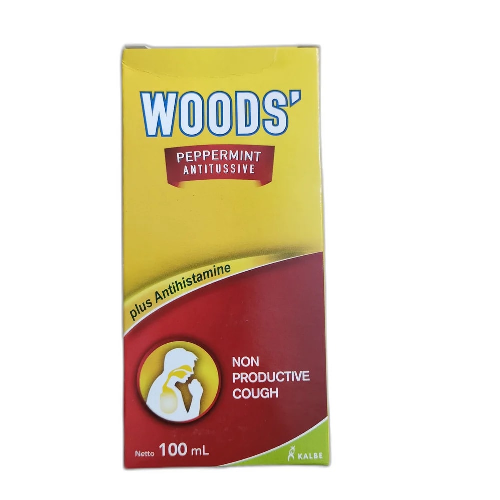 Woods' Peppermint Antitussive 100 mL - PHARMACIE MONGKUL