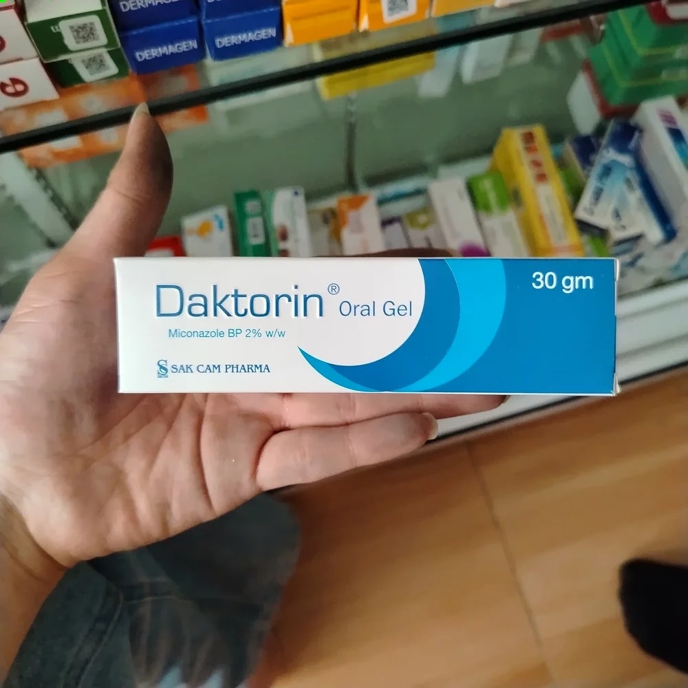 Daktarin 2% w/w oral gel (20 mg/g) - Reachiny Pharmacy