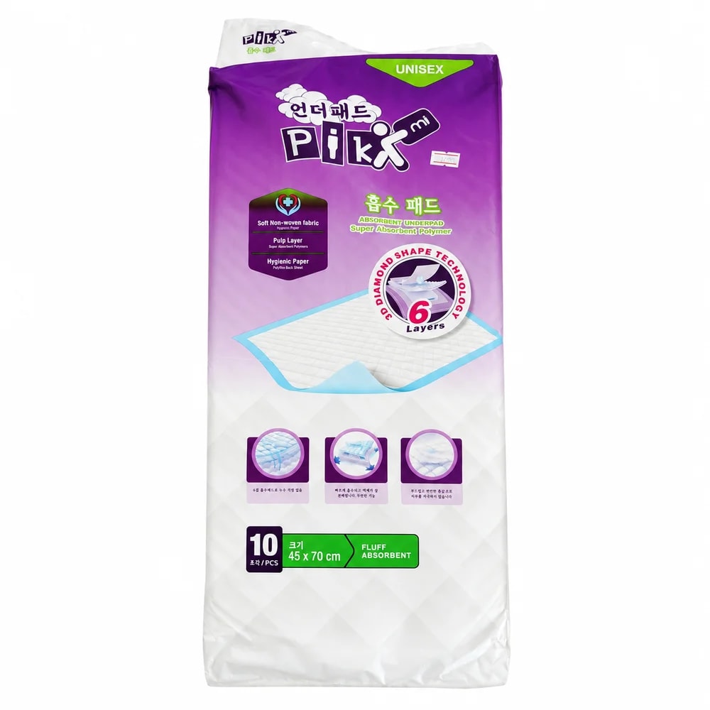 PiKo mi Absorbent Underpads 45 x 70 cm - Pharmacy Krech hong