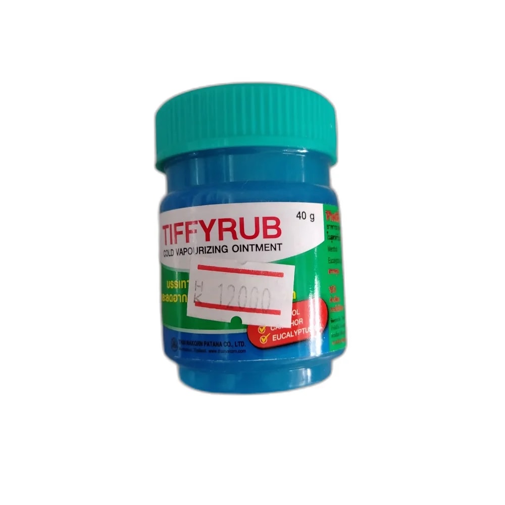 Tiffyrub 40 g - Oudom Puthik Pharmacy
