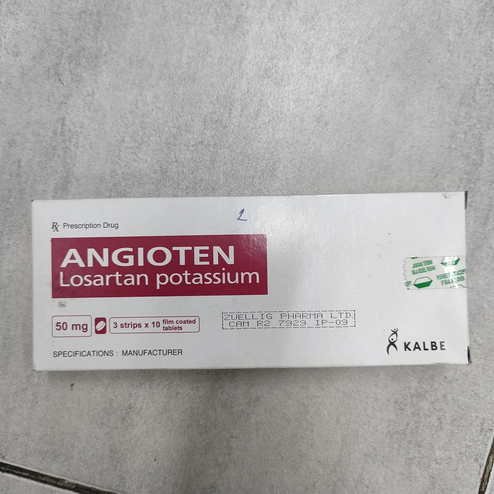 Angioten 50 mg - Depot De Pharmacie "A" Kim Houy