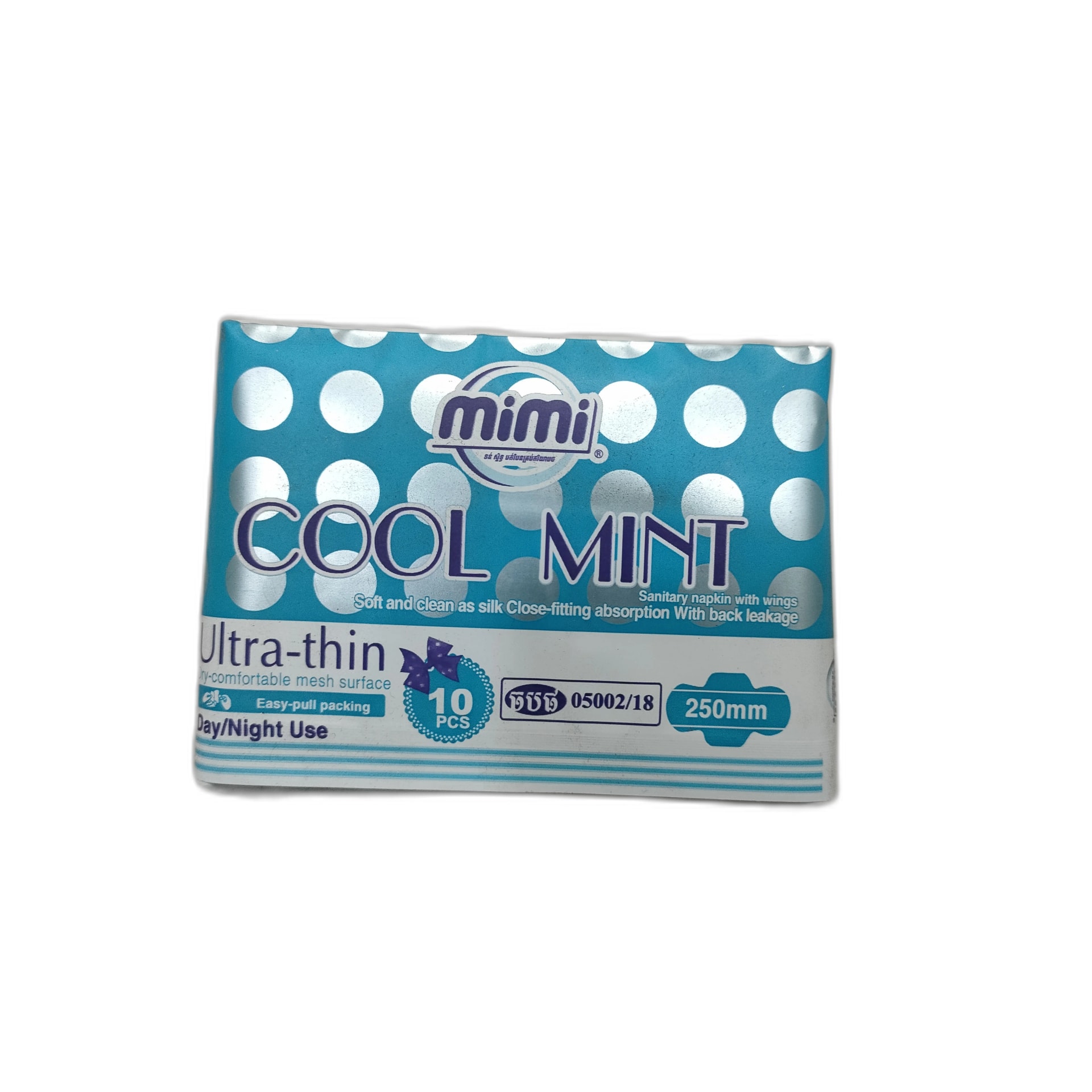 Mimi Cool Mint 10 pads - PONLEU DOUNG DARA PHARMACY