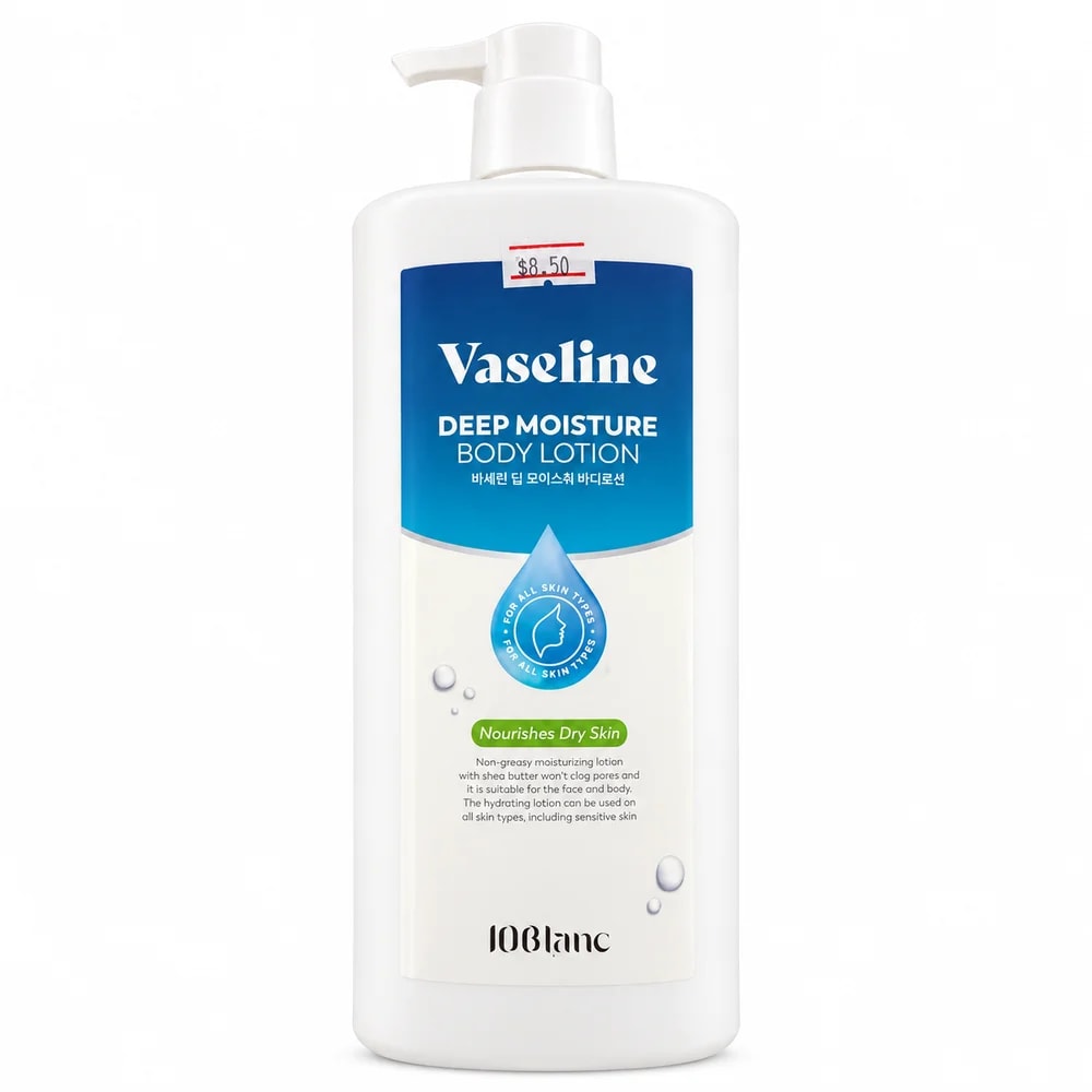 10blanc Vaseline Deep Moisture Body Lotion 1000 ml - Pharmacy Krech hong