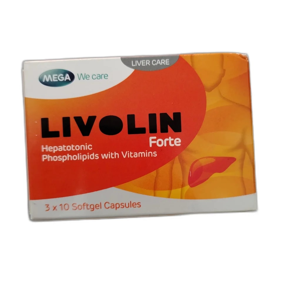 Livolin Forte 300 mg / 10 mg / 6 mg / 10 mg / 10 mcg / 30 mg / 10 mg - Oudom Puthik Pharmacy