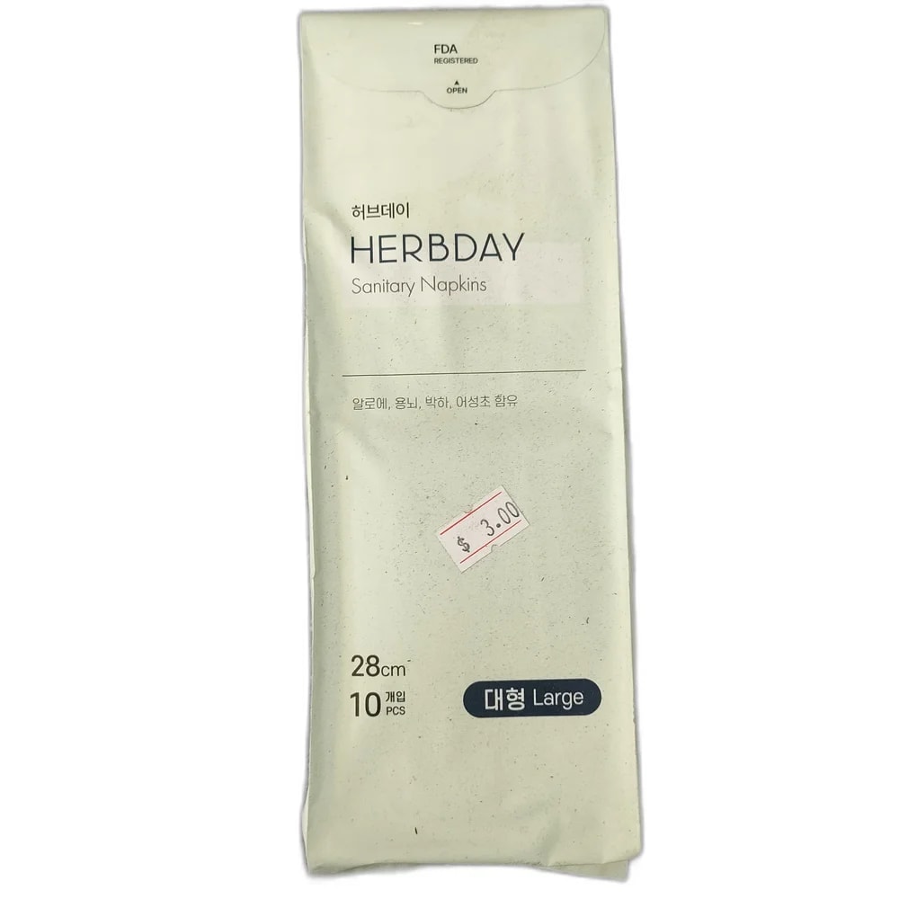 Atomy Herbday Large Sanitary Napkins Not available - Depot De Pharmacie "A" Kim Houy