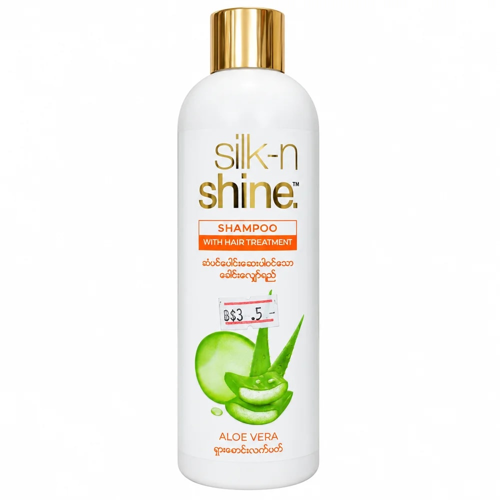 Silk-n-Shine Aloe Vera Shampoo with Hair Treatment - Pharmacy Krech hong