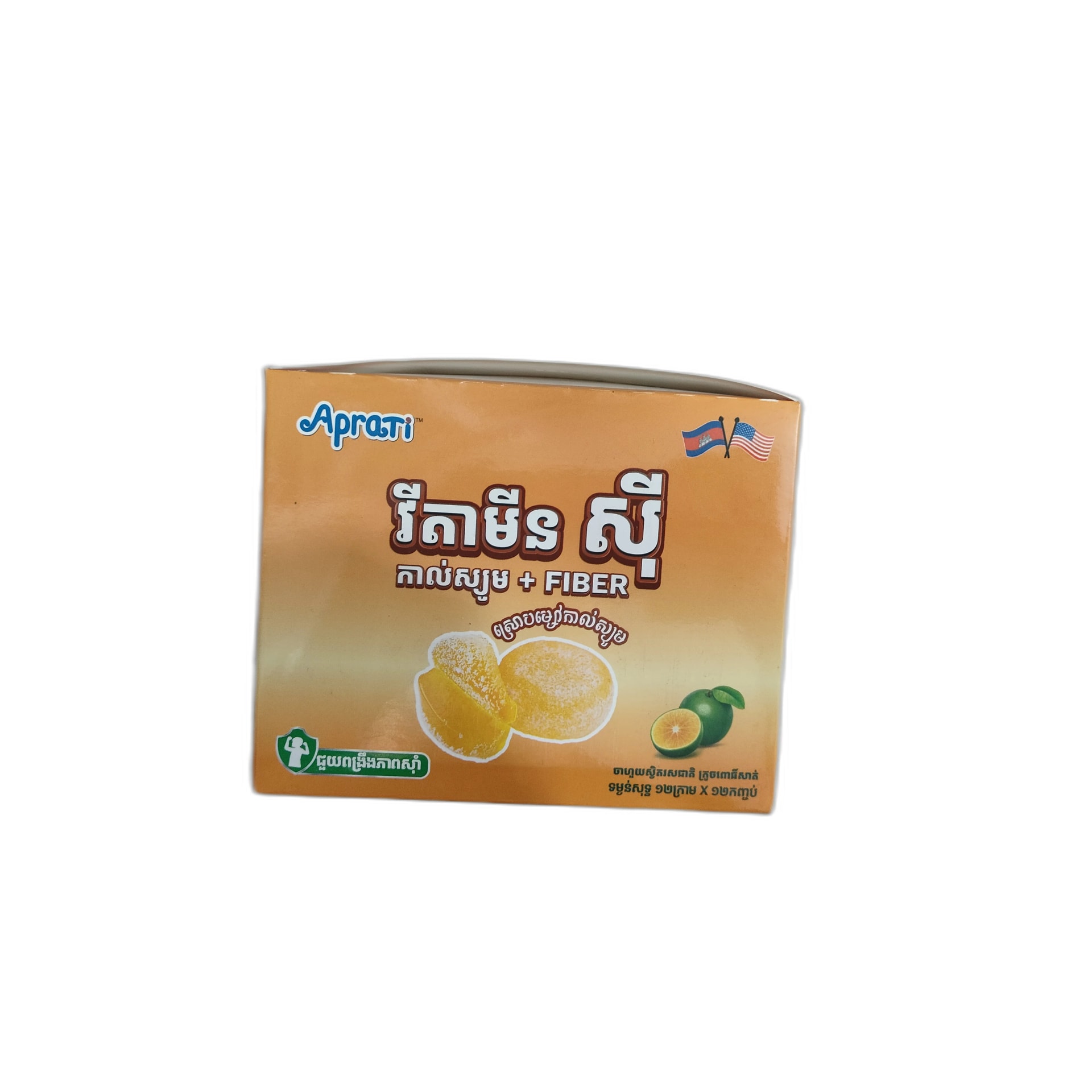 Aprati Vita-C Calcium + Fiber Not available - PONLEU DOUNG DARA PHARMACY