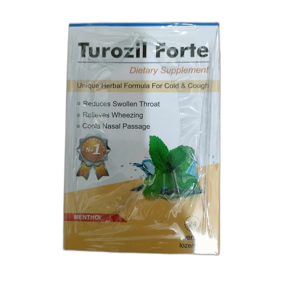 Turozil Forte 2.5 g per lozenge - PHARMACIE MONGKUL