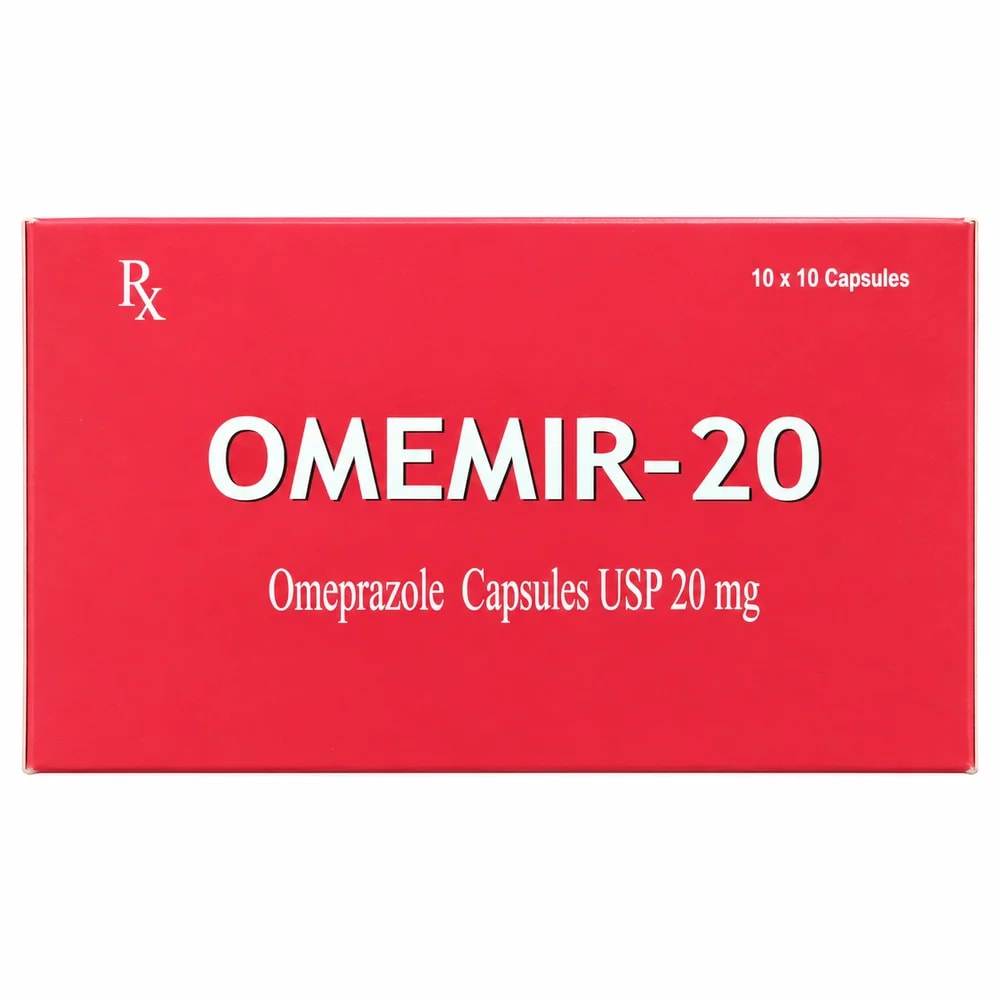 Omemir Omeprazole 20 mg per capsule - Sann Sopheachenda Pharmacy