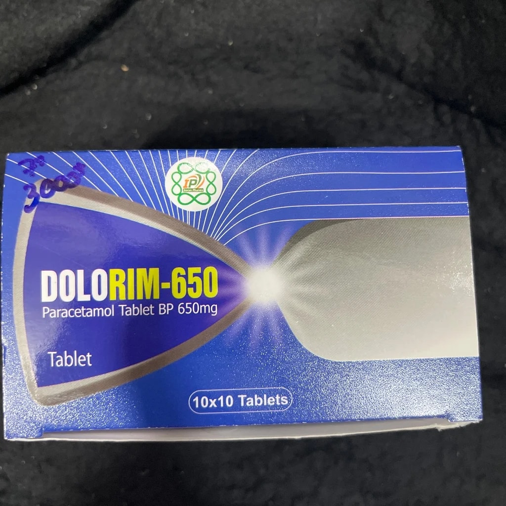 Dolorim-650 Paracetamol 650 mg - PONLEU DOUNG DARA PHARMACY