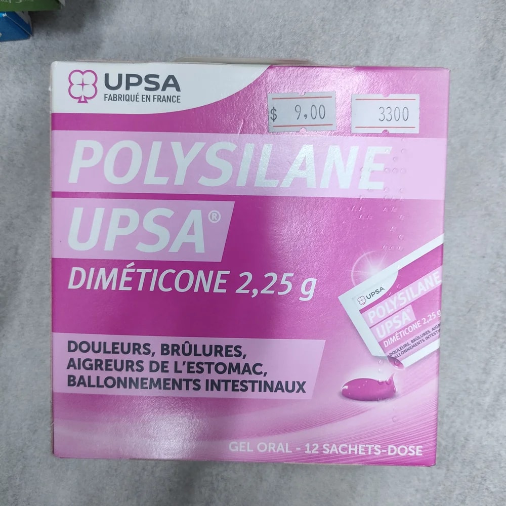 Polysilane UPSA 2.25 g per 15 g sachet - Depot De Pharmacie "A" Kim Houy