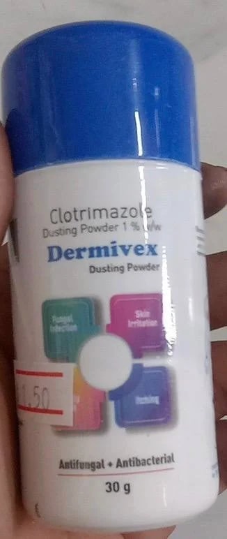 Dermivex Dusting Powder Clotrimazole 1%, 30g - α±ααααααΆα αα·ααΈαα½ααααΈ105K