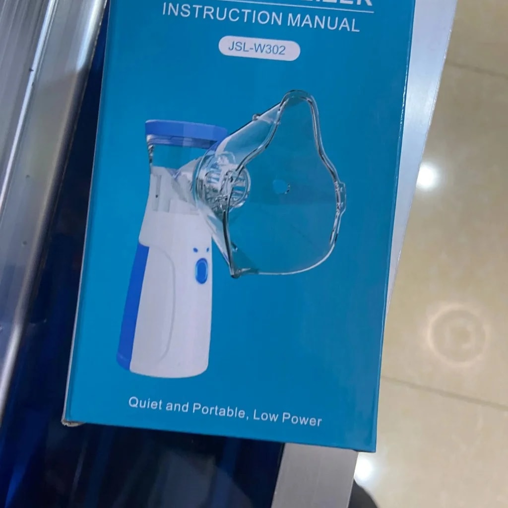 Mesh Nebulizer JSL-W302 Portable Nebulizer, Quiet and Low Power - MONGKUL SOKHAPHEAP PHARMACY