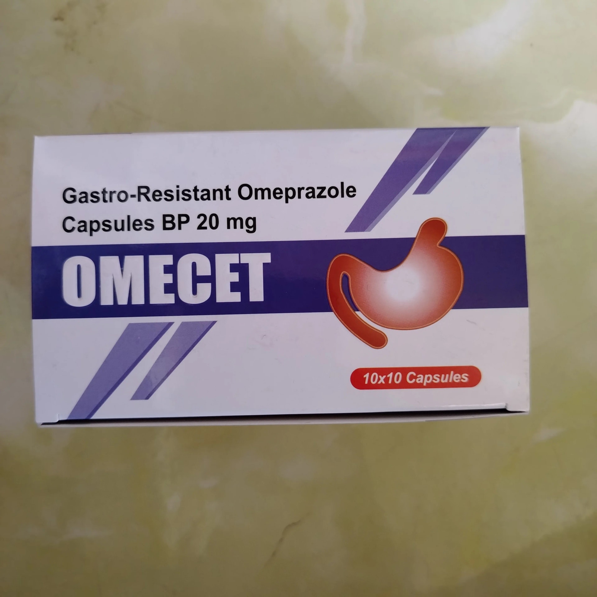 Omecet 20 mg - Phal Cham Rouen