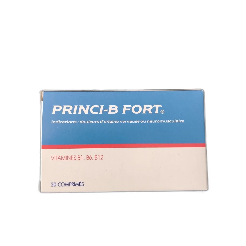 Princi-B Fort B1 0.250 g / B6 0.250 g / B12 1 mg - PHARMACIE RATANAK