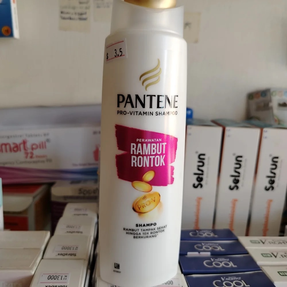 Pantene Pro-V Hair Fall Control Shampoo Pro-Vitamin (Pro-V) hair-fall control shampoo (Perawatan Rambut Rontok); 290 ml - CHEANIMUL PHARMACY