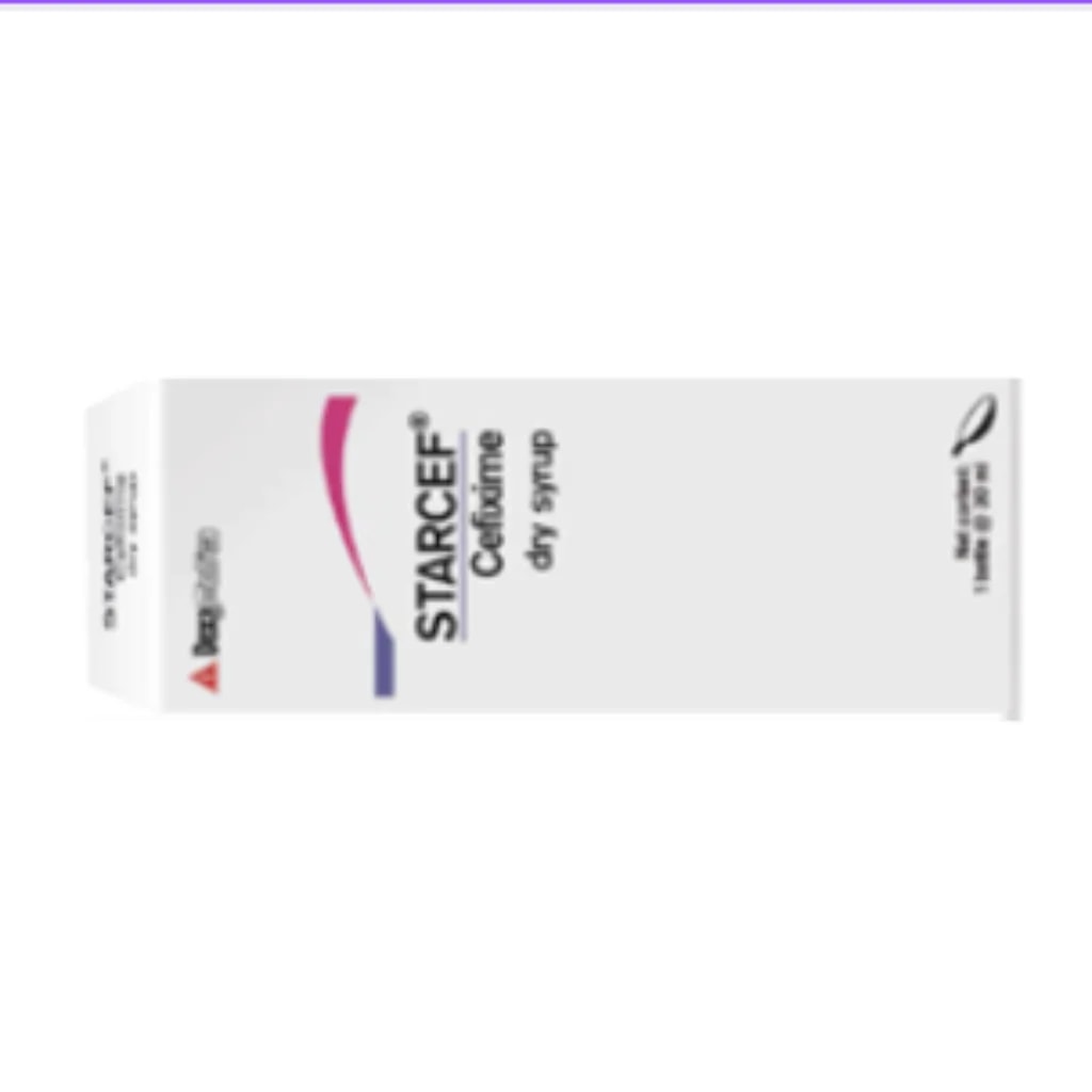 Starcef 100mg/5ml (30ml) Syrup 100mg/5ml (30ml) - Phnom Penh Care Pharmacy 2ND Floor / Under CENTRAL HOSPITAL