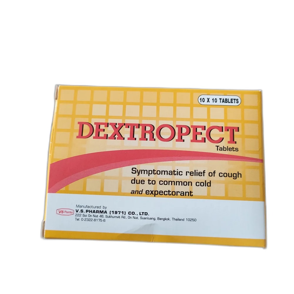 Dextropect Tablets 15 mg / 8 mg / 100 mg - SUKHA PHARMACY