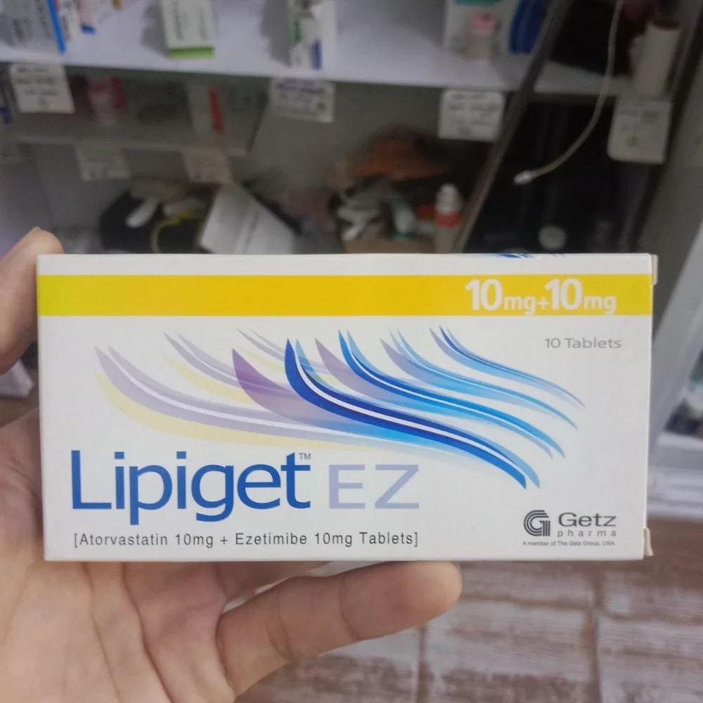 Lipiget EZ Atorvastatin 10 mg / ezetimibe 10 mg - Kim Yi