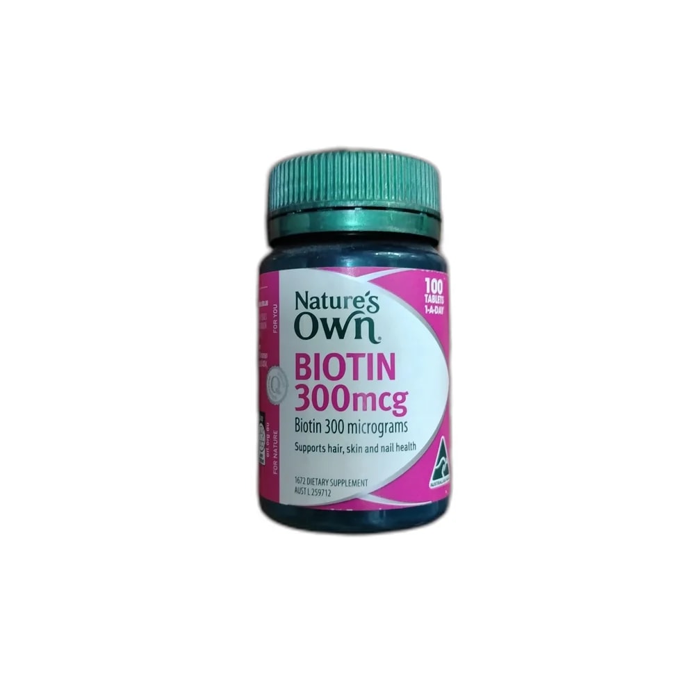 Nature's Own Biotin 300 mcg - PHARMA ASSIST PHARMACY
