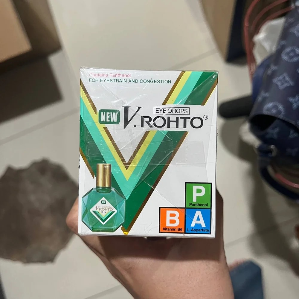 New V.Rohto Eye drops, 13 ml - PHARMCY ARUN REAS