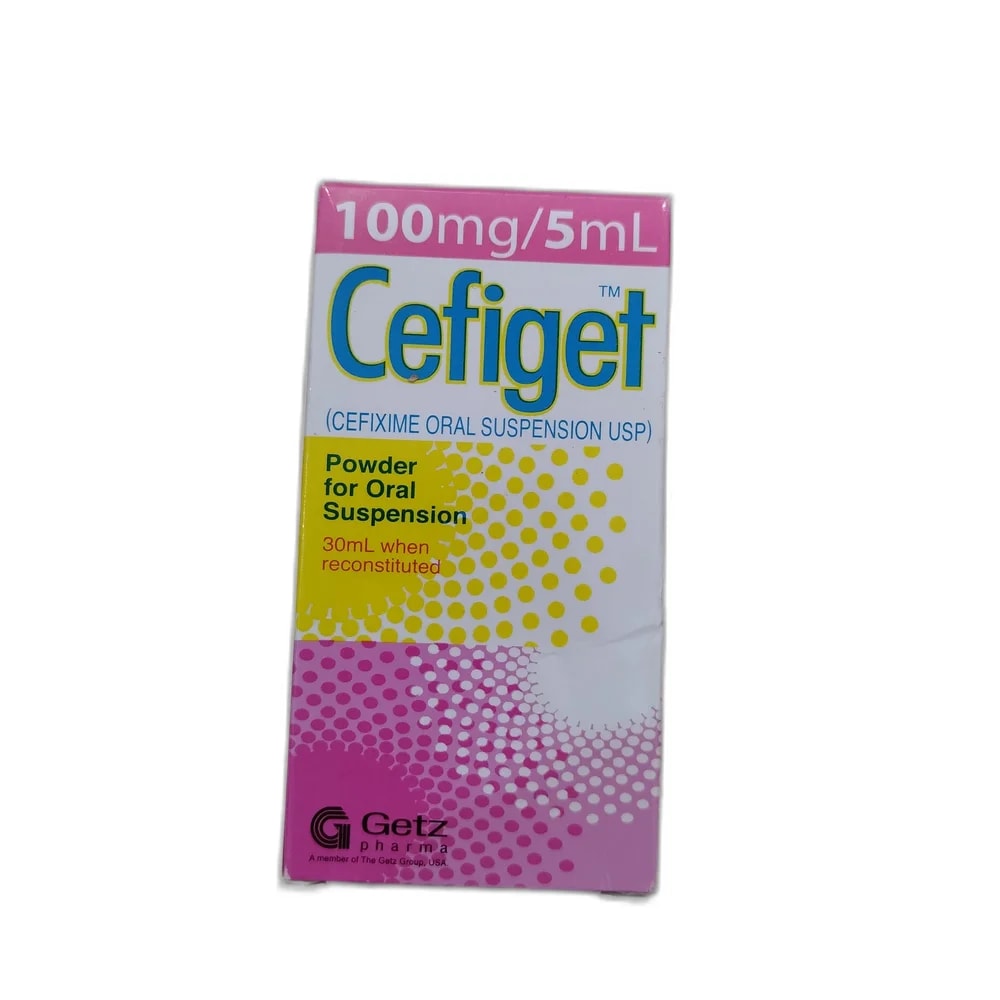 Cefiget 100 mg/5 mL - PHARMACIE LA BELLE PHARMA