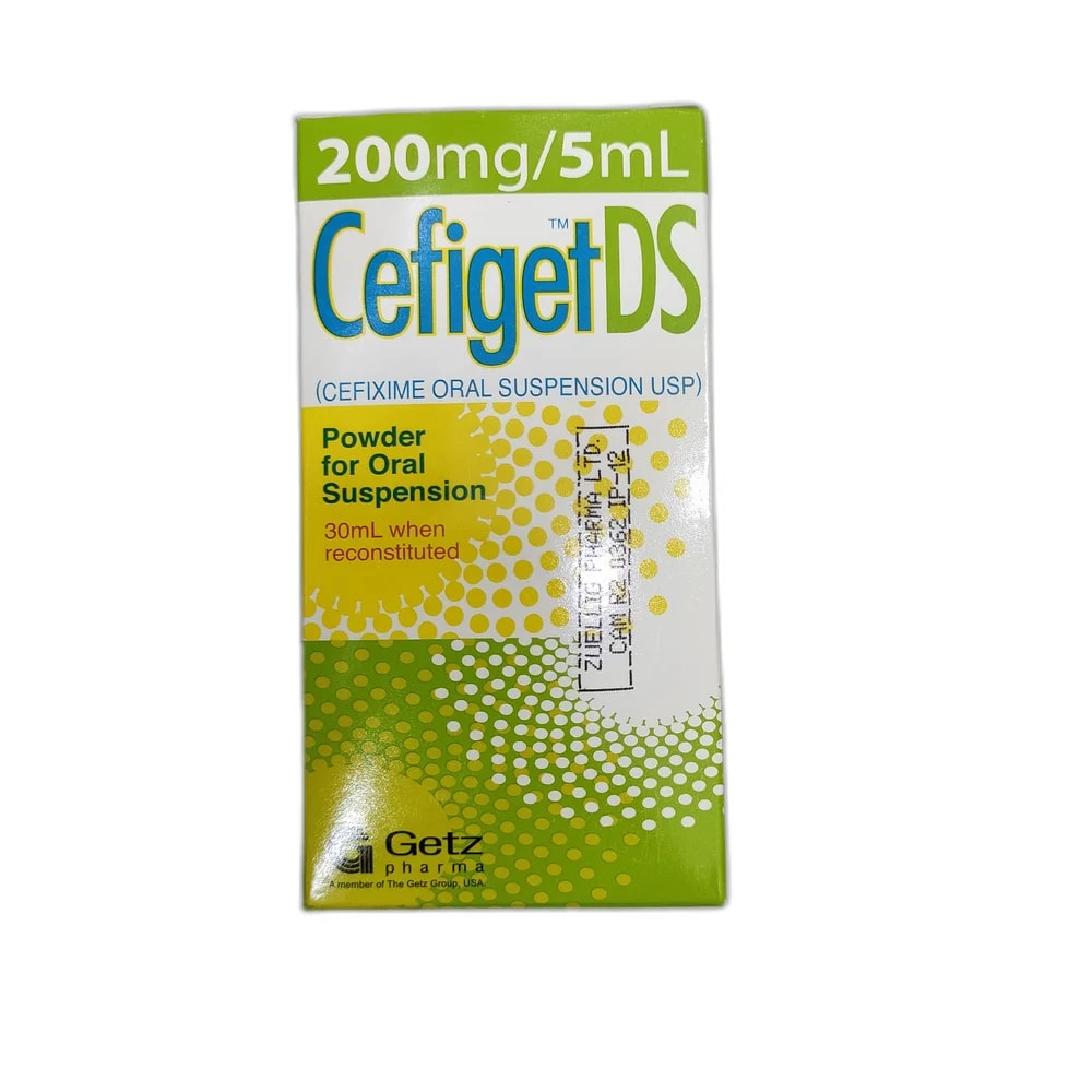 Cefiget DS 200 mg/5 ml - Depot De Pharmacie "A" Kim Houy