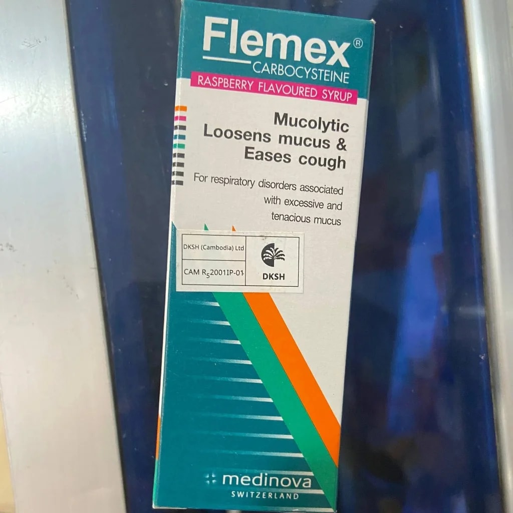 Flemex 250mg + 5ml + 60ml - MONGKUL SOKHAPHEAP PHARMACY