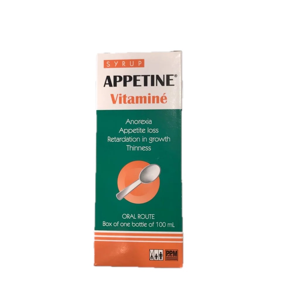 Appetine Vitaminé 2 mg / 150 mg per 5 ml (100 ml) - Reach Srey
