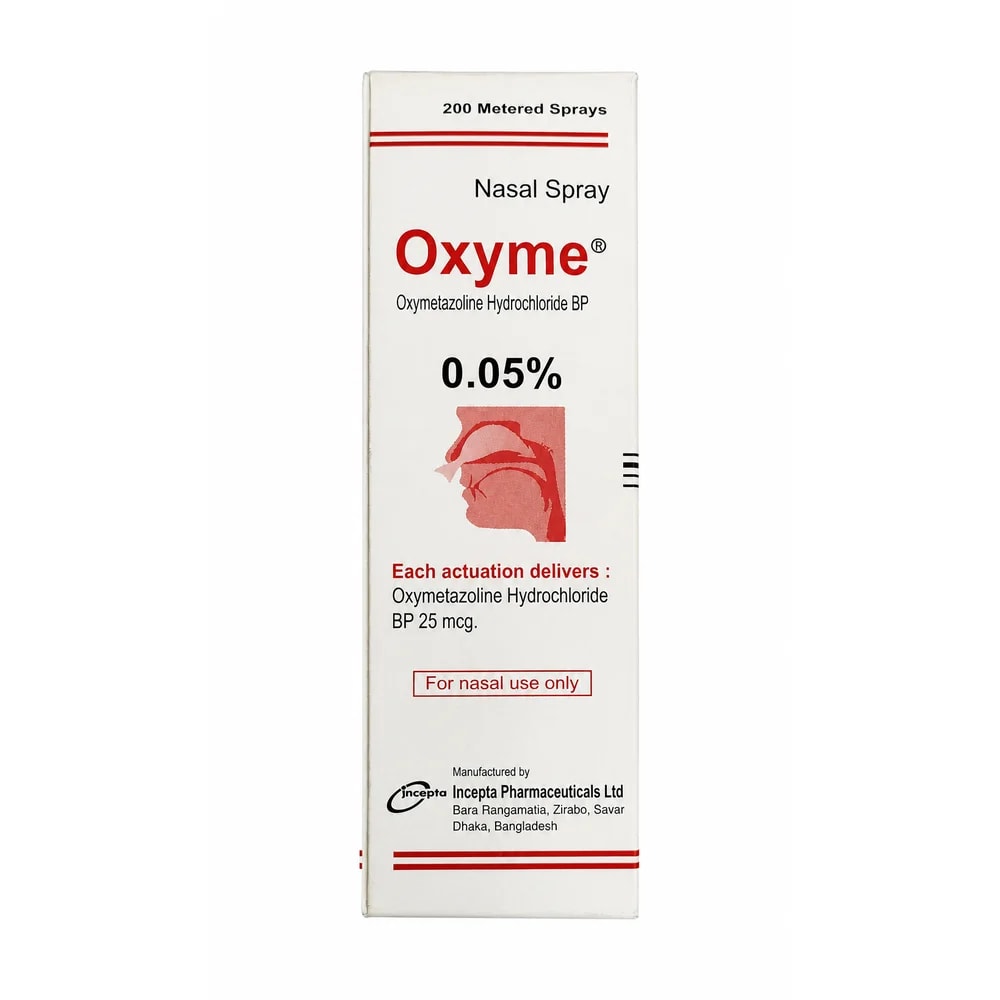 Oxyme Oxymetazoline hydrochloride 0.05% - Preah Chan Tep Pharmacy 