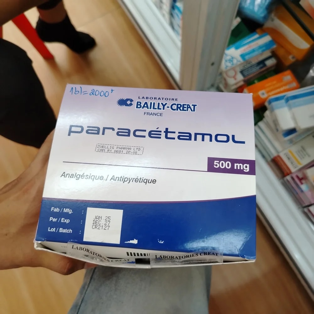 Paracetamol Paracetamol 500 mg per tablet - Reachiny Pharmacy