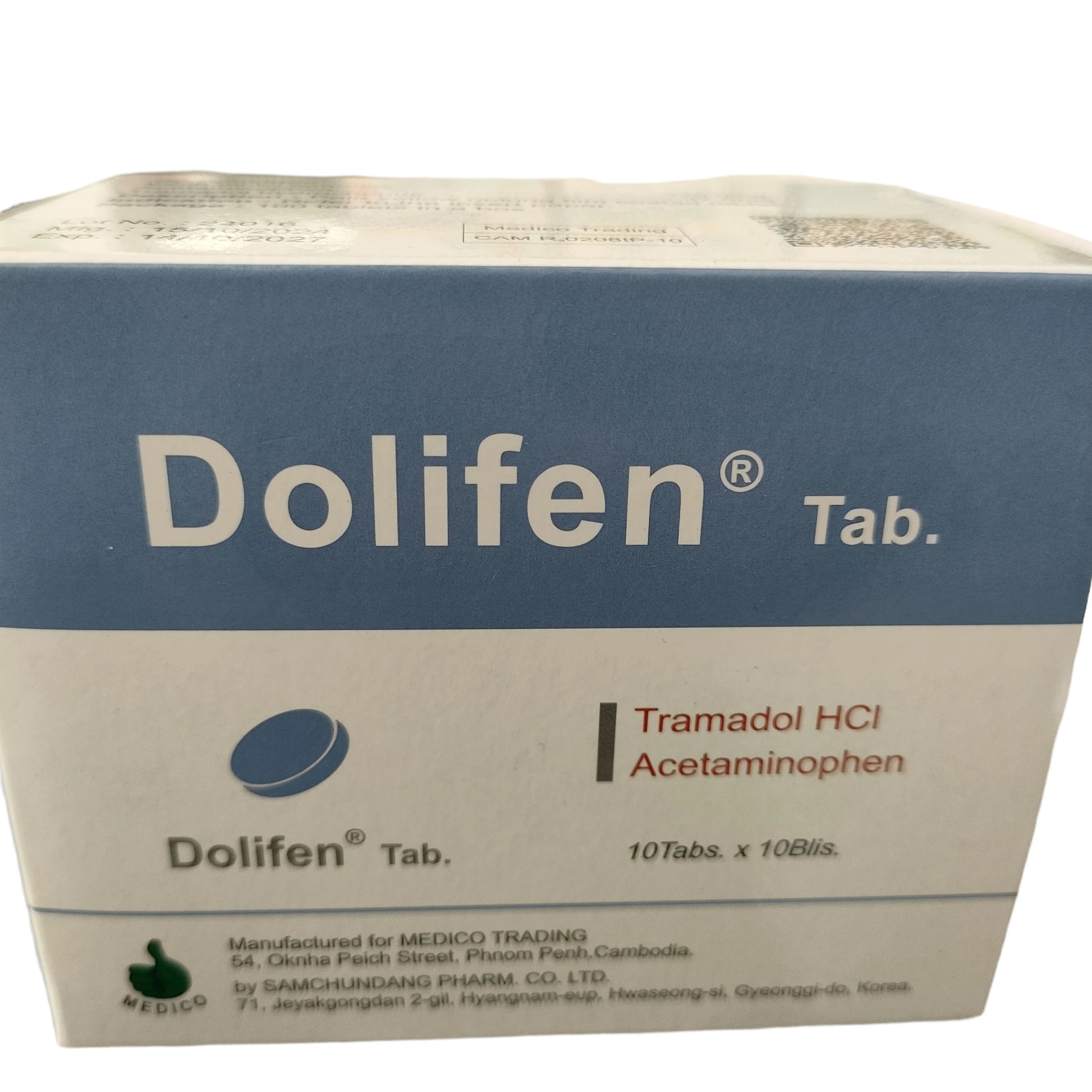 Dolifen 37.5mg/325mg - PHARMACY PONLEU AOSOT