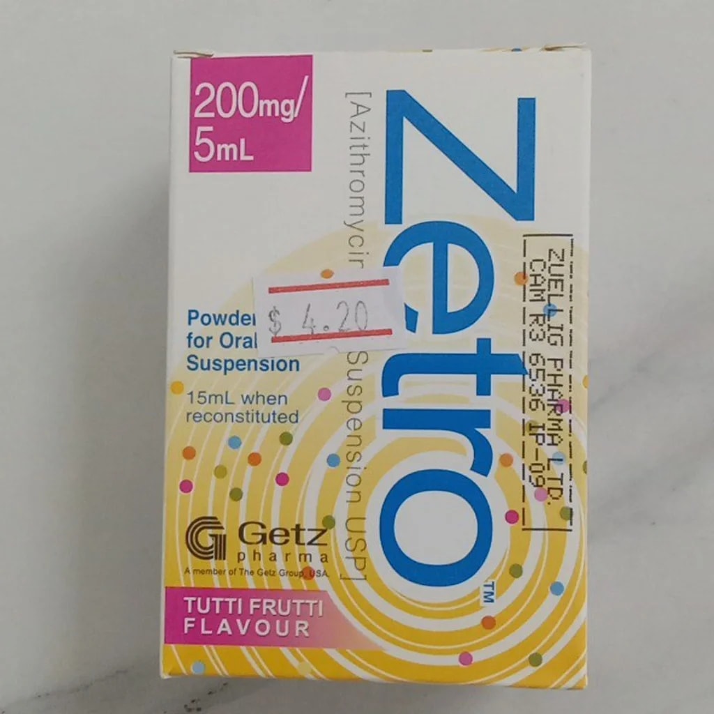 Zetro 200mg / 5mL - SETHIKA CARE Pharmacy