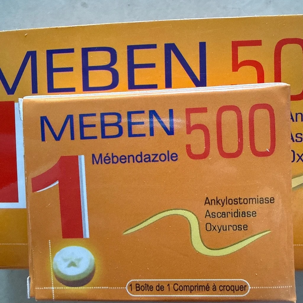 MEBENE 500 Mebendazole 500mg - PONLEU DOUNG DARA PHARMACY