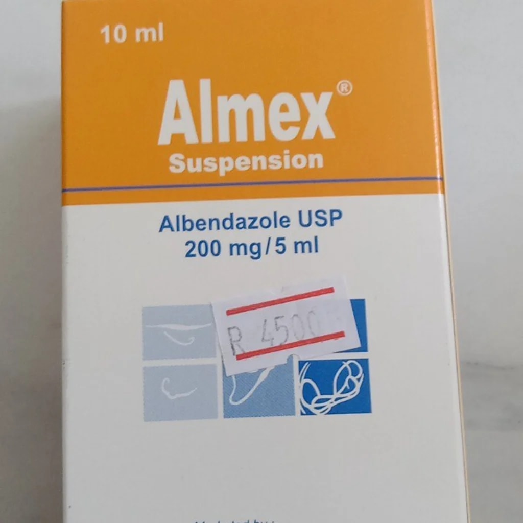 Almex® Suspension Albendazole USP 200 mg / 5 ml - SETHIKA CARE Pharmacy