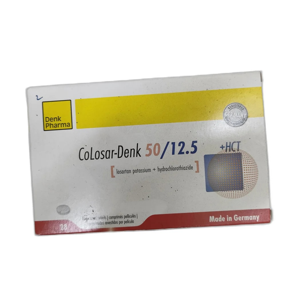 CoLosar-Denk 50/12.5 50 mg / 12.5 mg - Depot De Pharmacie "A" Kim Houy